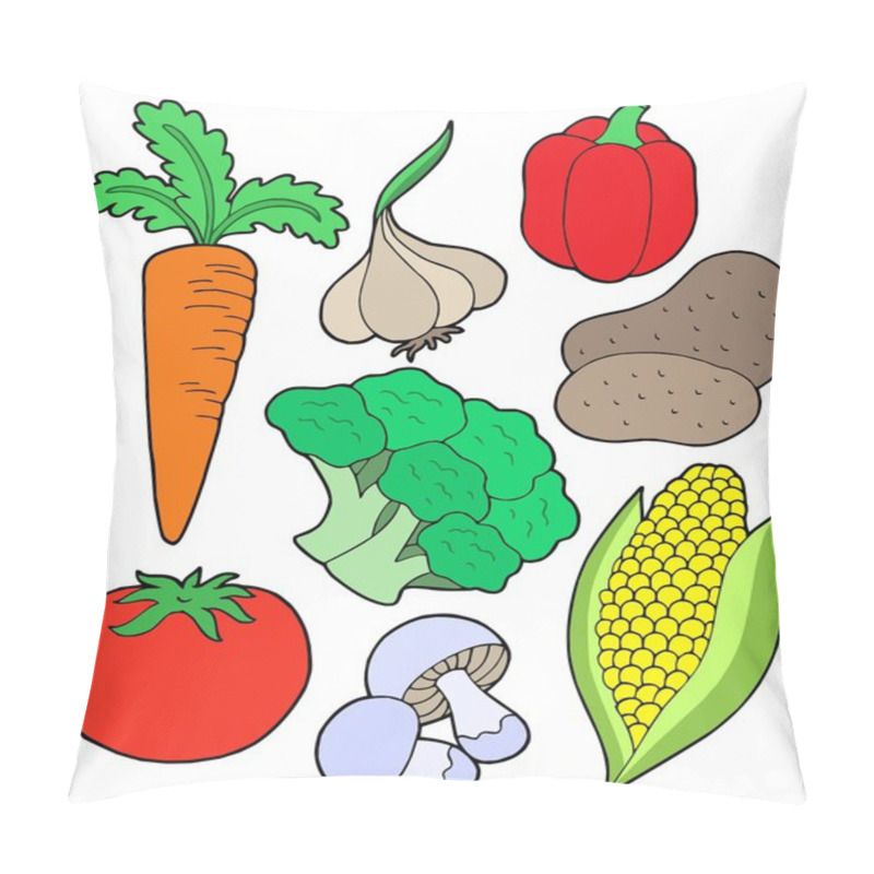 Personality  Vegatable Collection Pillow Covers