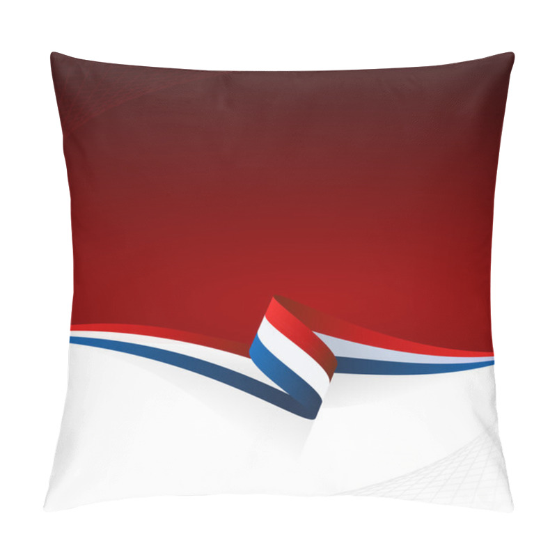 Personality  Red White Blue Pillow Covers