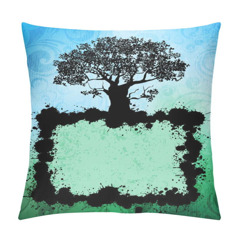 Personality  Nature Theme Banner Pillow Covers