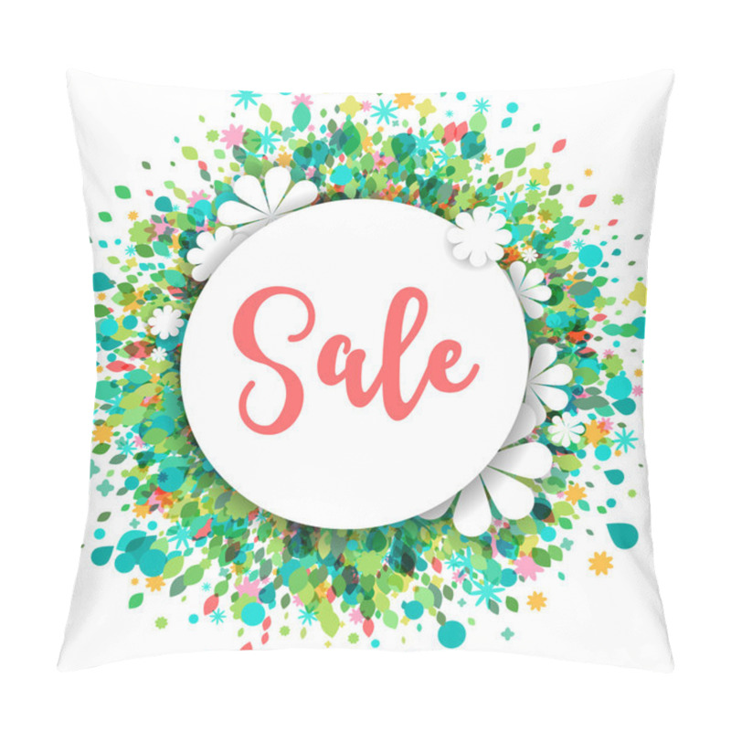 Personality  Sale Greeting Card, Poster With Flowers Pillow Covers