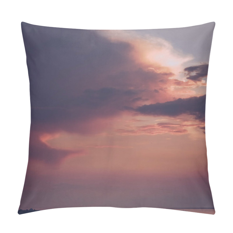 Personality  Magical Sunset Over The Sea Pillow Covers