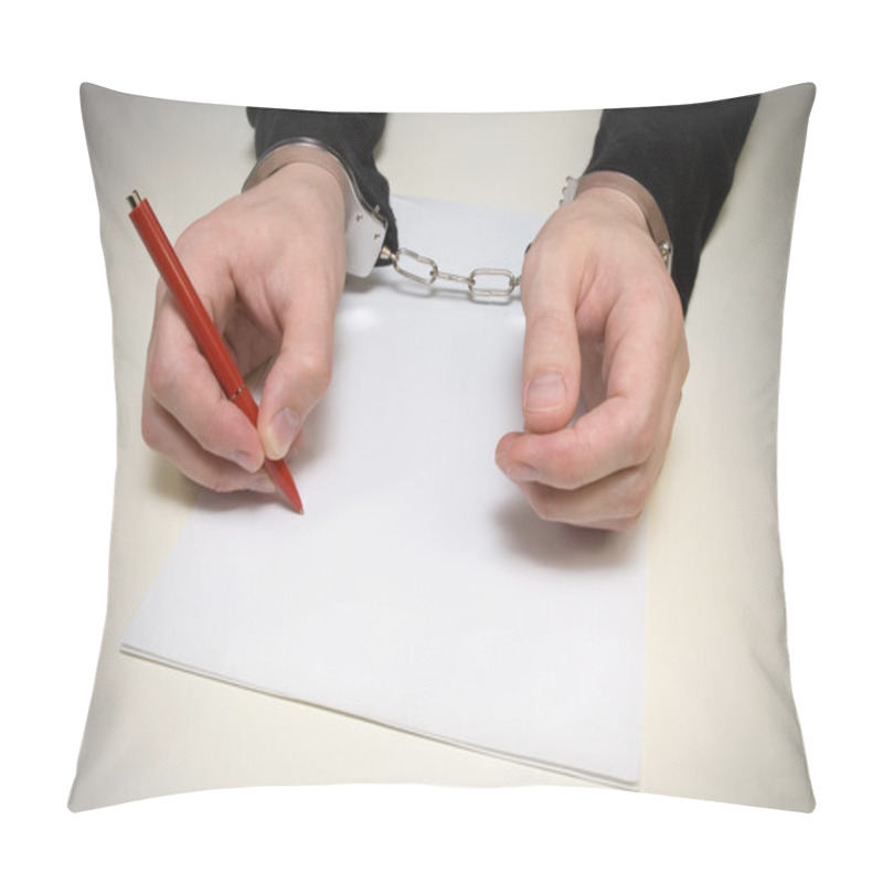 Personality  Criminal Confession. Pillow Covers