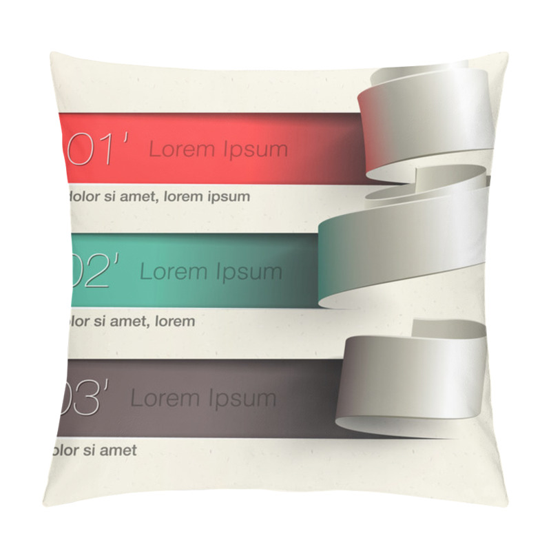 Personality  Modern Design Infographic Template Pillow Covers