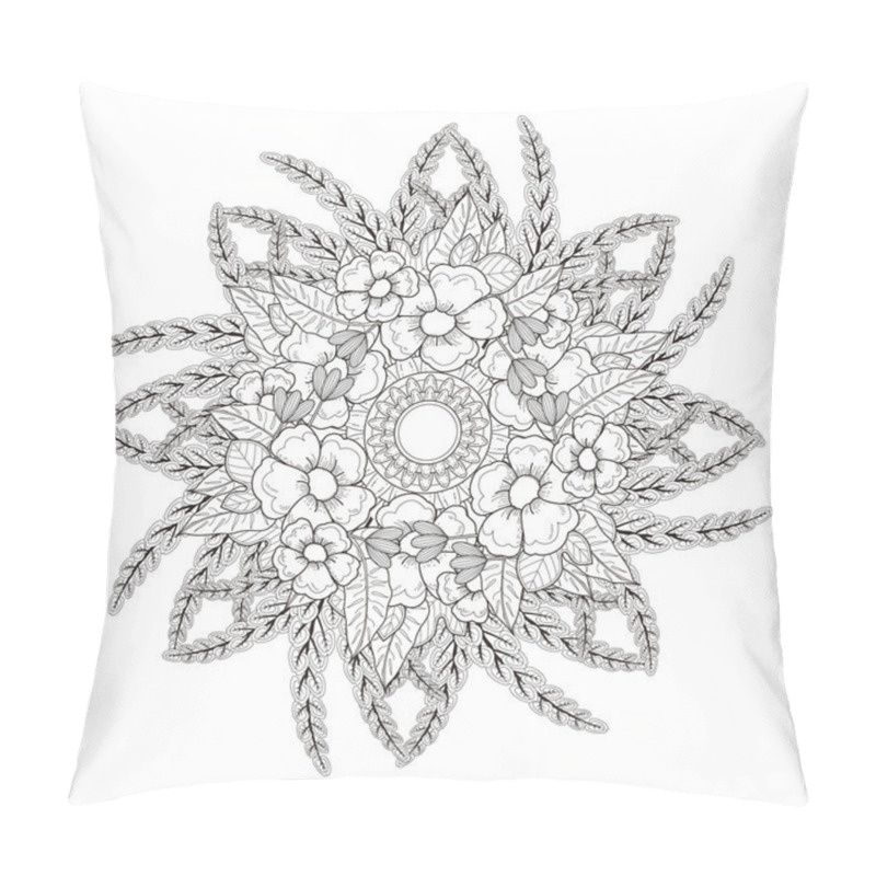 Personality  Exquisite Mandala Pattern Design Pillow Covers