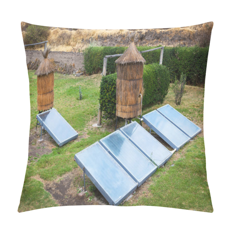 Personality  Water Heater With Solar Batteries Pillow Covers