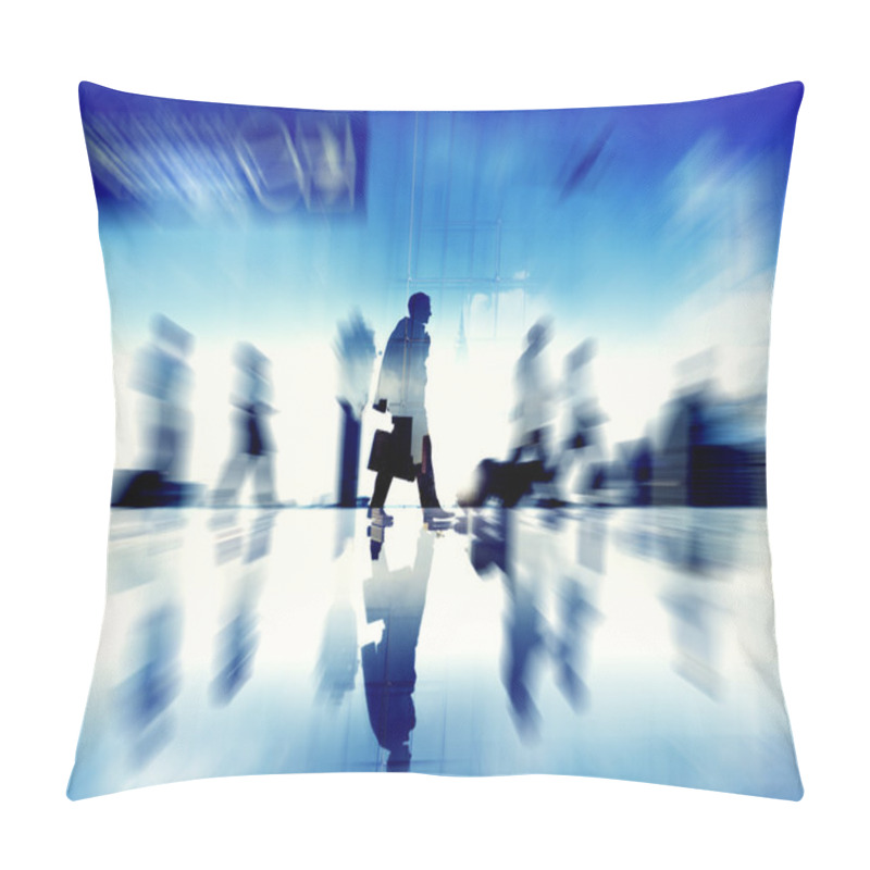 Personality  Business People At Meeting In Office Pillow Covers