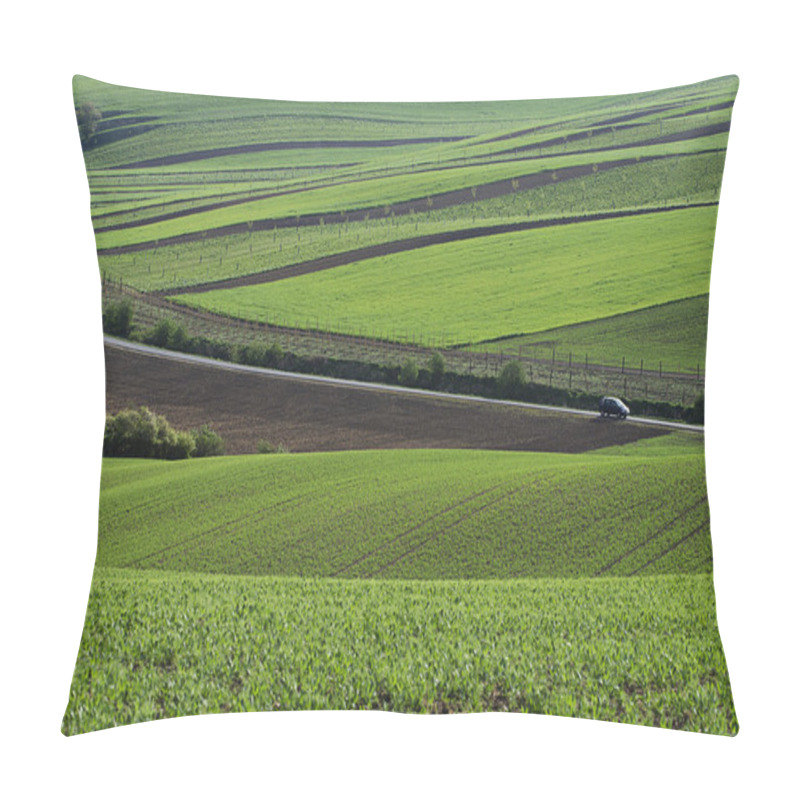 Personality  Road Through The Hills Pillow Covers