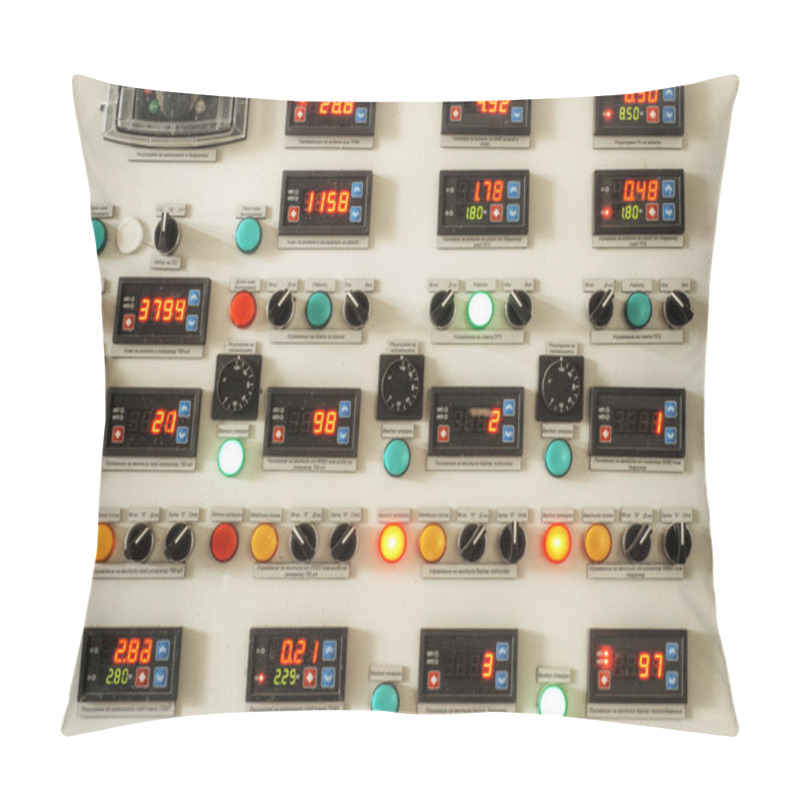 Personality  Industry Control Panel Pillow Covers