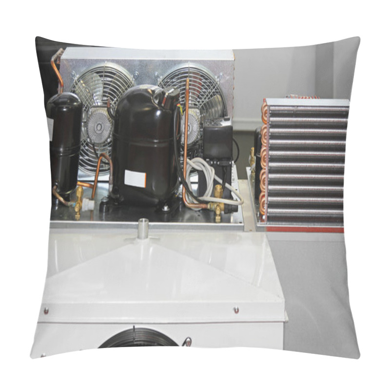 Personality  Refrigeration Compressor Unit Pillow Covers