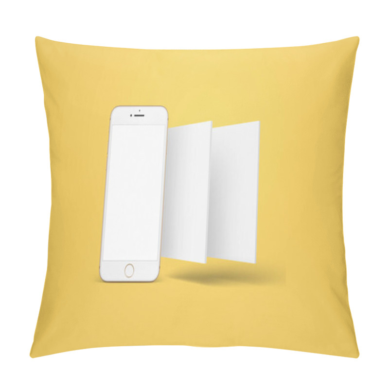 Personality  App Screen Mockup 3D Rendering Pillow Covers