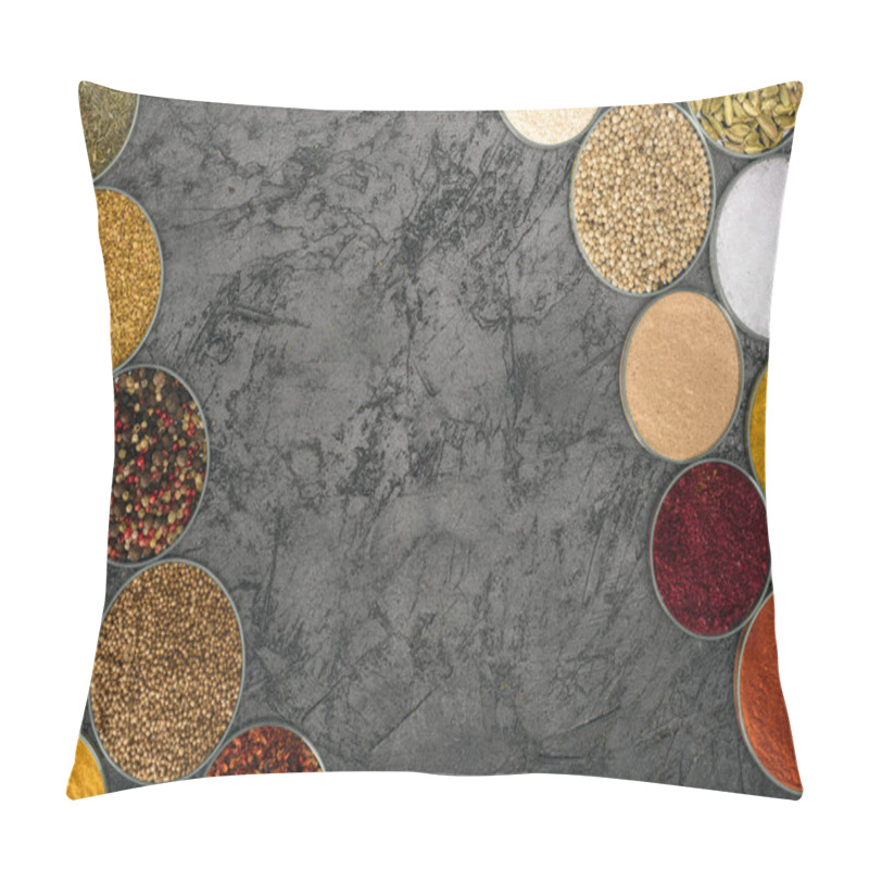 Personality  Spices In Bowls Pillow Covers