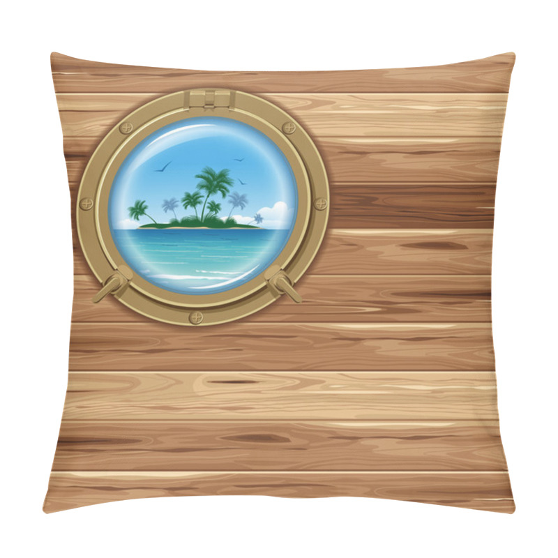 Personality  Boat Porthole Pillow Covers