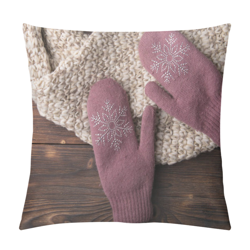 Personality  Warm Clothes For A Cold Winter Pillow Covers