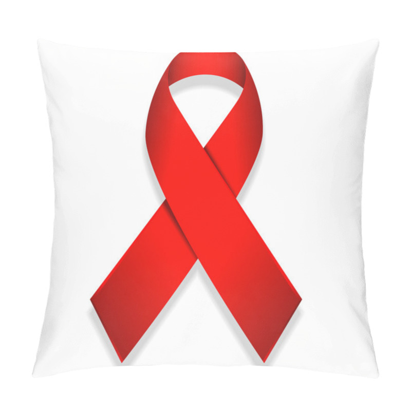 Personality  Red Ribbon Pillow Covers