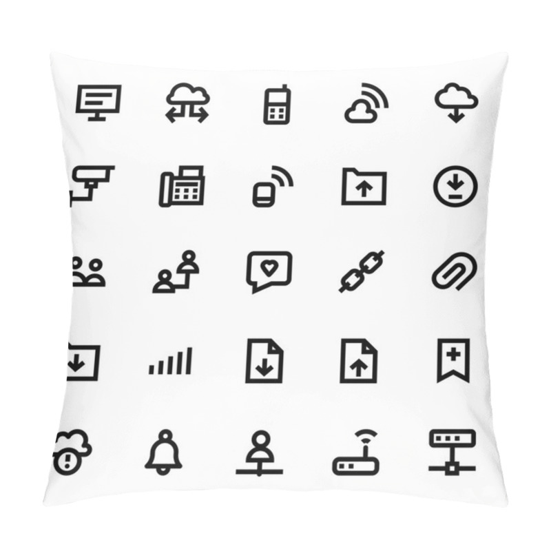 Personality  Internet, Networking And Communication 2 Pillow Covers