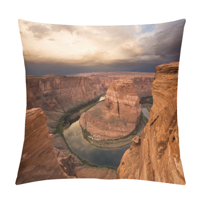 Personality  Dramatic Desert Canyon Sunrise Pillow Covers