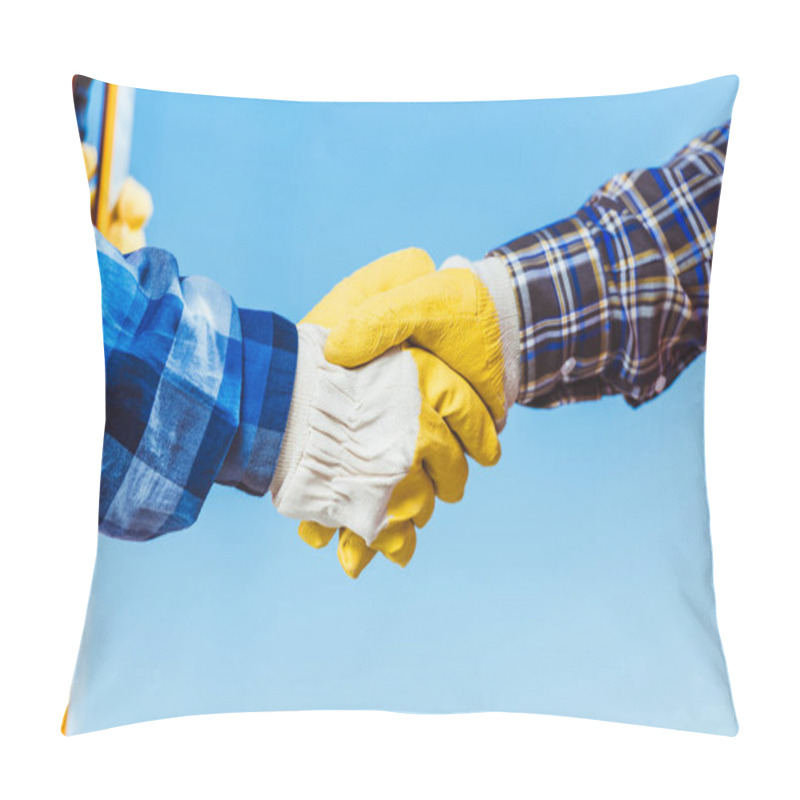 Personality  Handshake Pillow Covers