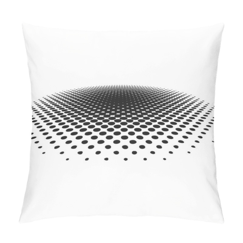 Personality  Abstract Halftone Background.Business Presentation Concept. Pillow Covers