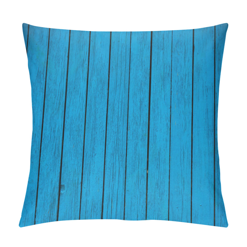 Personality  Blue Wood Pillow Covers