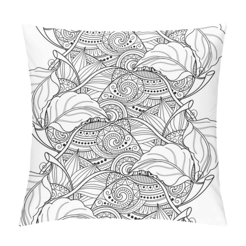 Personality  Seamless Monochrome Fruit Pattern Pillow Covers