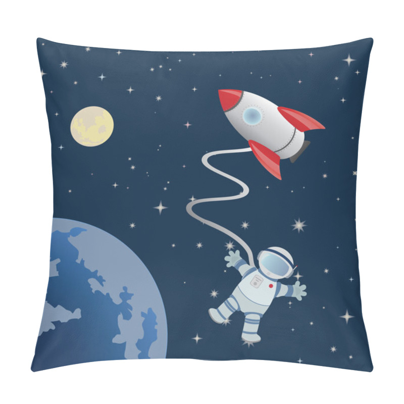 Personality  Astronaut Pillow Covers