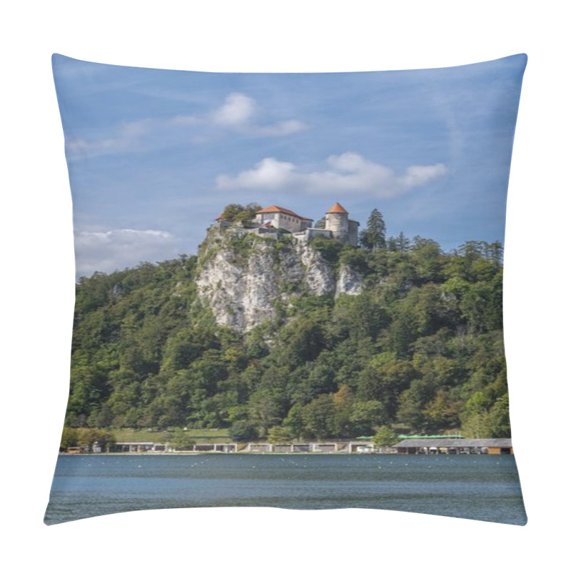 Personality  Bled Castle, Lake Bled, Bled, Upper Carniola, Slovenia, Europe Pillow Covers