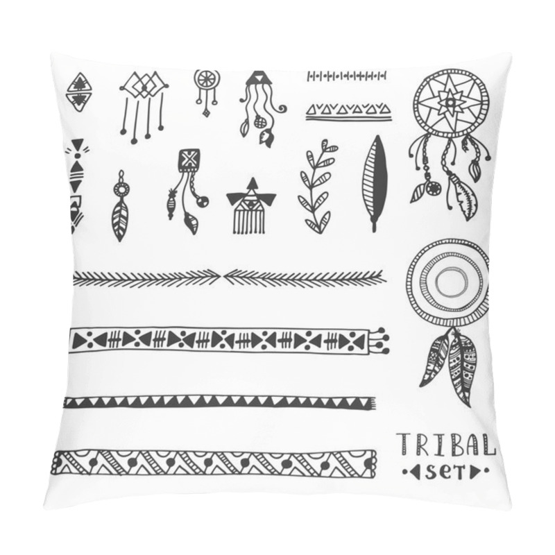 Personality  Tribal Vector Elements Collection Pillow Covers