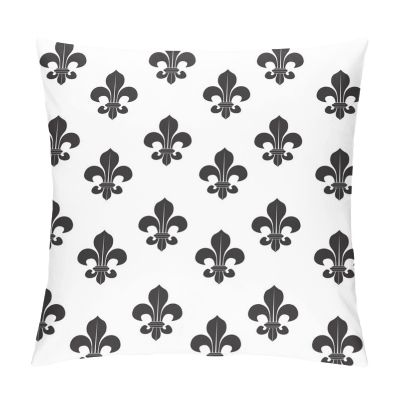 Personality  Fleur-de-lys Seamless Background Pillow Covers