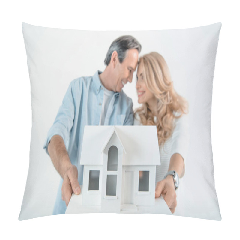 Personality  Couple With House Model Pillow Covers