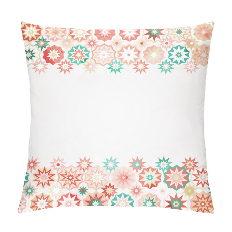 Personality  Abstract Stars Border Seamless Pattern Pillow Covers