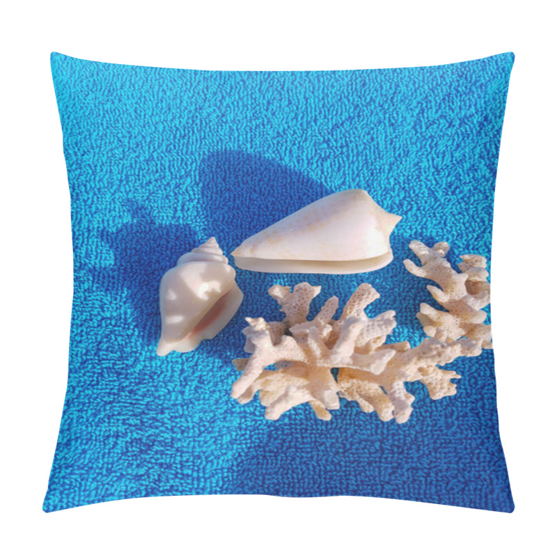 Personality  Shells And Corals.  Beauty Of Nature. Pillow Covers