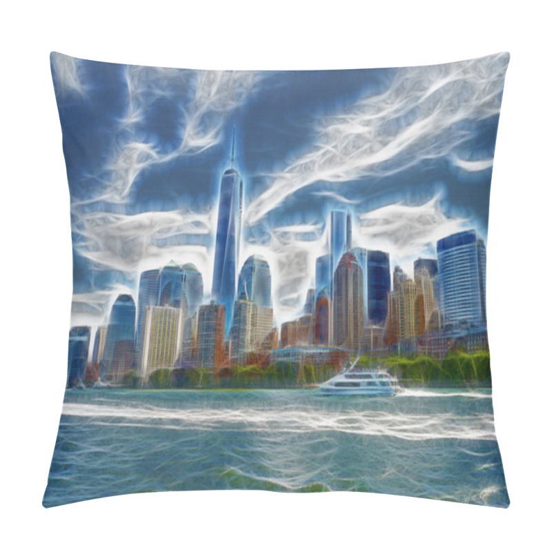 Personality  Midtown Manhattan Skyline, New York City. USA.  Pillow Covers