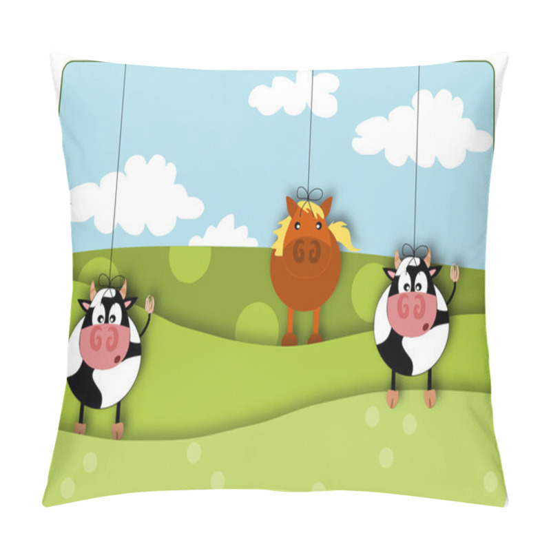 Personality  Animals Marionette Pillow Covers