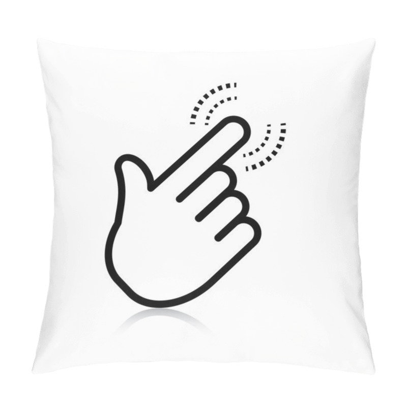 Personality  Click Icon Pillow Covers