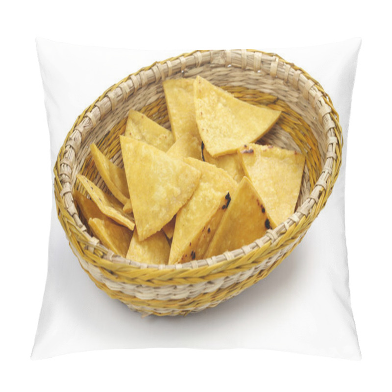 Personality  Homemade Tortilla Chips In Basket Pillow Covers