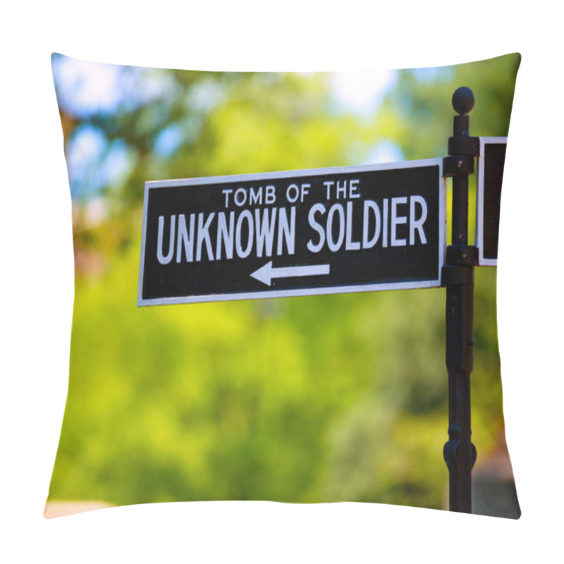 Personality  Arlington National Cemetery Unknown Soldier Pillow Covers