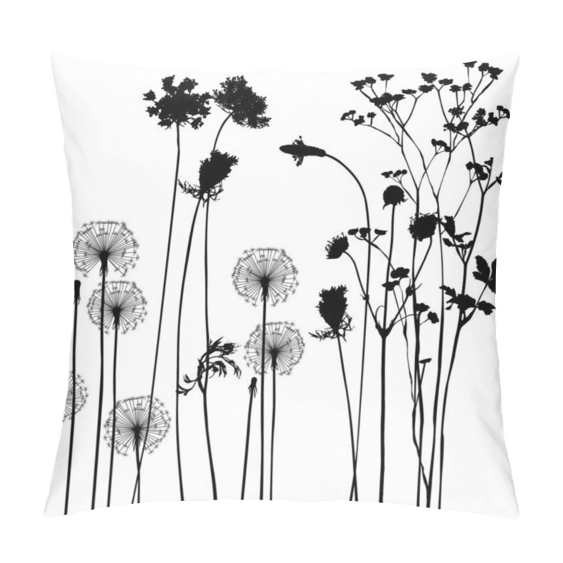 Personality  Collection For Designers, Plant Vector Pillow Covers