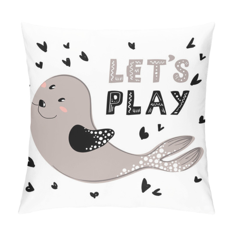 Personality  Vector Sea Animals Pillow Covers