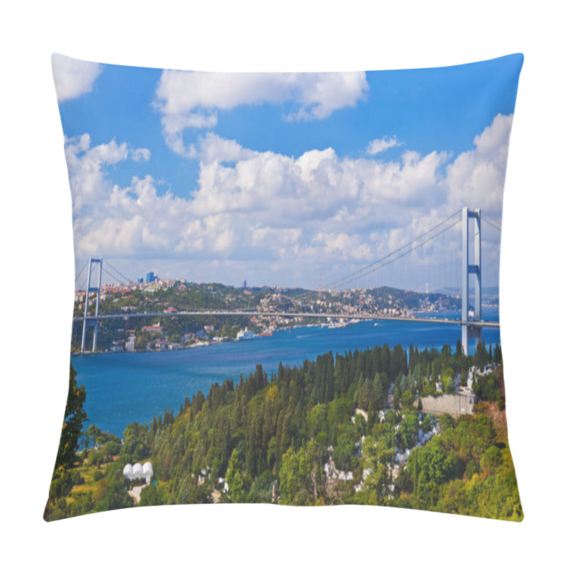 Personality  Bosphorus Bridge In Istanbul Turkey Pillow Covers