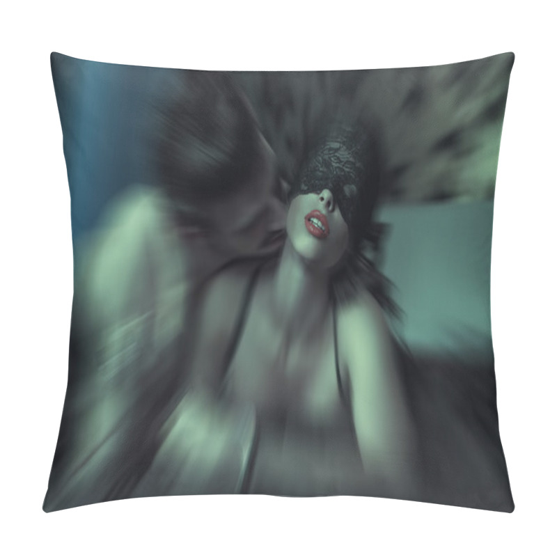 Personality  Sexy Woman At Night Getting Orgasm Pillow Covers