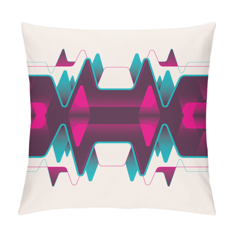 Personality  Futuristic Conceptual Abstraction. Pillow Covers