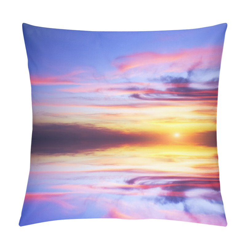 Personality  Mystic Sunset On The Sea Pillow Covers