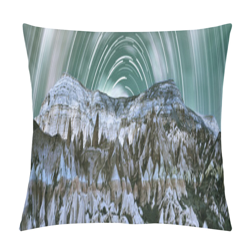 Personality  Panorama Of Cappadocia Valley With High Resolution Pillow Covers