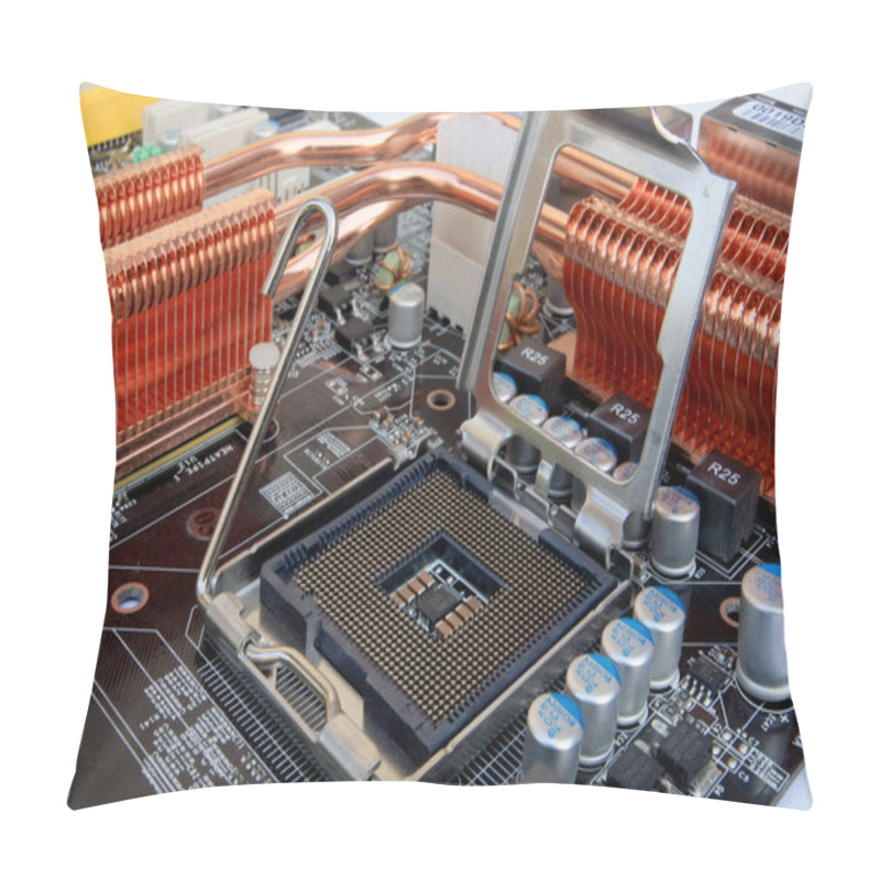 Personality  Computer Processor Socket Pillow Covers