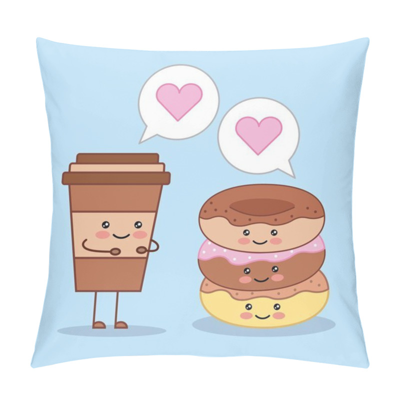 Personality  Kawaii Cartoon Image Pillow Covers