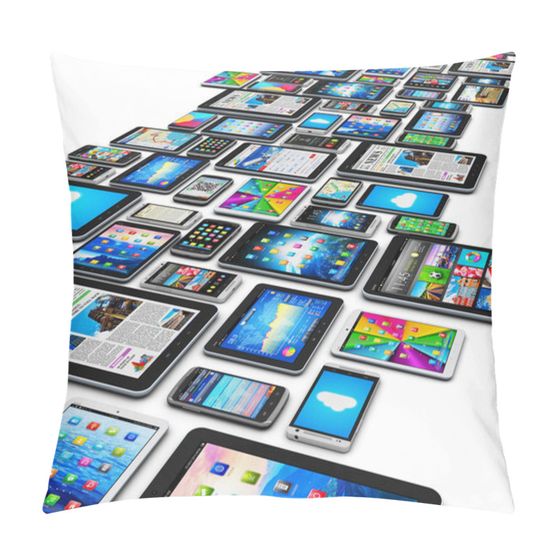 Personality  Mobile Devices Pillow Covers