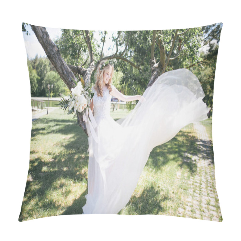 Personality  Wedding Dress Pillow Covers