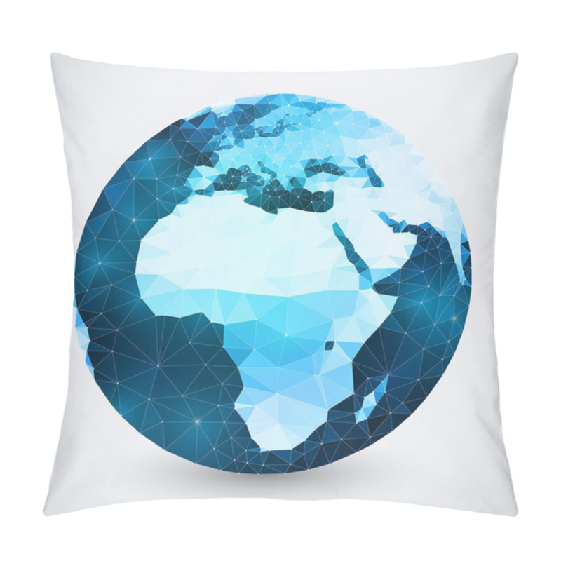 Personality  Abstract Illustration Of Earth Pillow Covers