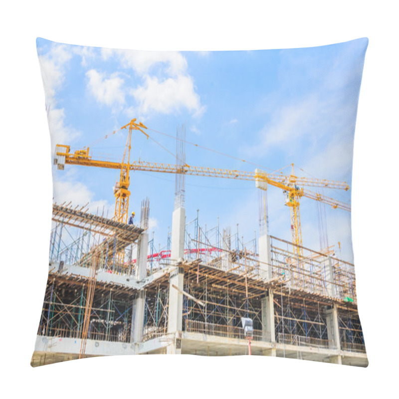 Personality  Construction Crane Pillow Covers