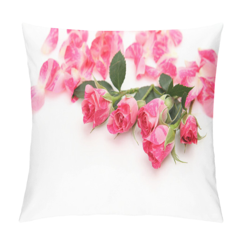 Personality  Pink Roses And Pearls Pillow Covers